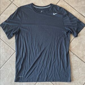 Nike Men's Dark Gray Dri-FIT Tee